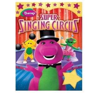 Barney Super Singing Circus DVD Kids DVD Retro Kids DVD Sing Along